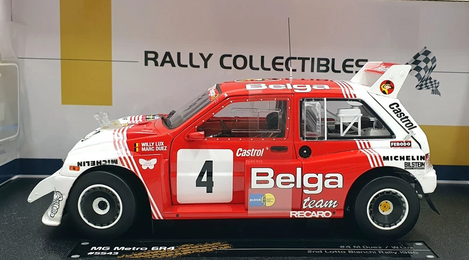 Sun Star 1/18 Scale Diecast 5543 - MG Metro 6R4 #4 2nd Bianchi Rally 1986 - Image 3 of 4