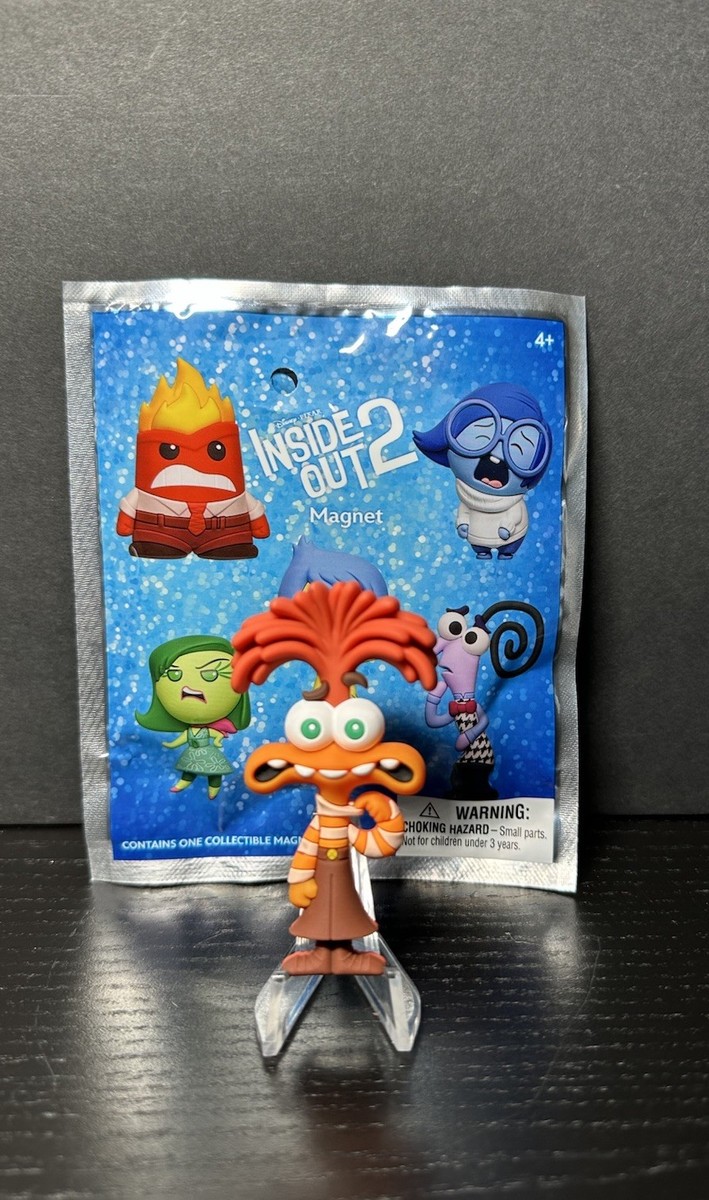 Disney Pixar Inside Out 2 Blind Bag Magnet CHASE - Anxiety | eBay