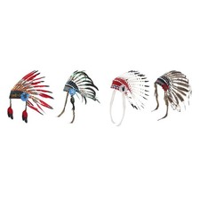 Native American Indian Headdress for Stage Performance Fancy Dress Carnival