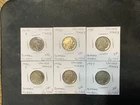 United States 1919-1937 Buffalo Nickels VG/VF/XF 6 Coin Lot.  10814
