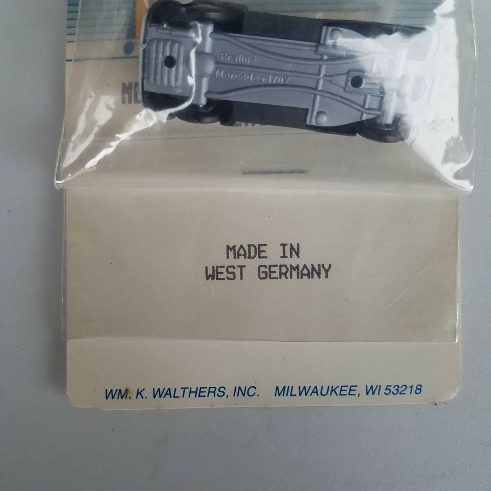 Walthers Station Wagon HO 1/88 Scale MB Mercedes 170V West Germany Vtg Tub12 - Image 4 of 4