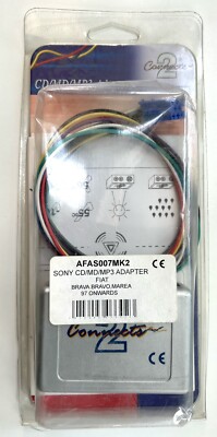 CONNECT2 ADP039 / AFAS007MK2 SONY CD/MD CD WECHSLER FÜR FIAT BRAVA / BRAVO MAREA