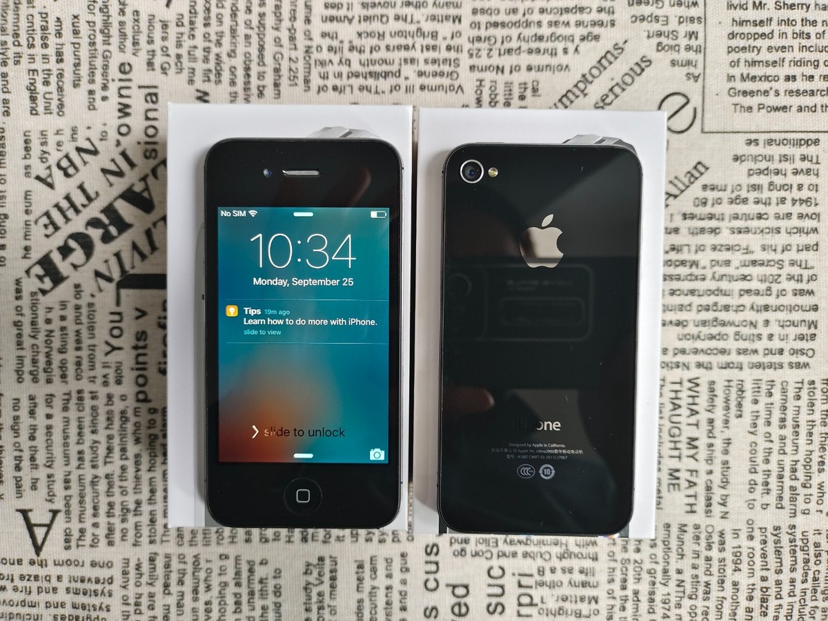 Original&Working well Apple iPhone 4s 8/16/32/64GB Black/White