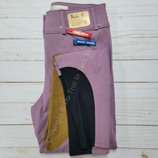 Tailored Sportsman Ladies Vintage Trophy Hunter Sock Bottom Breeches Grapeade