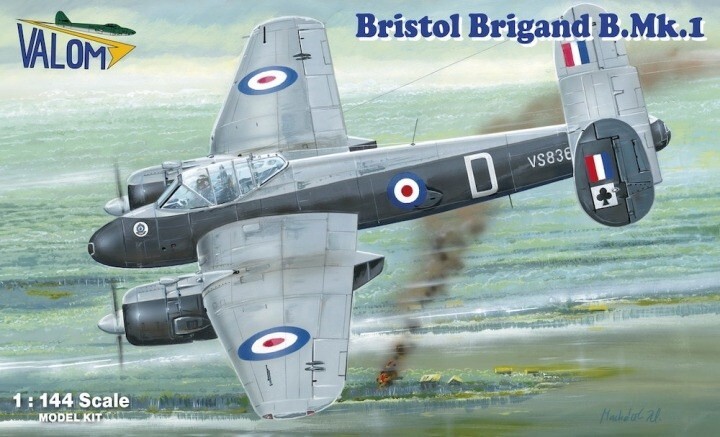 Valom 14432 1:144th Bristol Brigand B.Mk.1 RAF & Pakistan AF