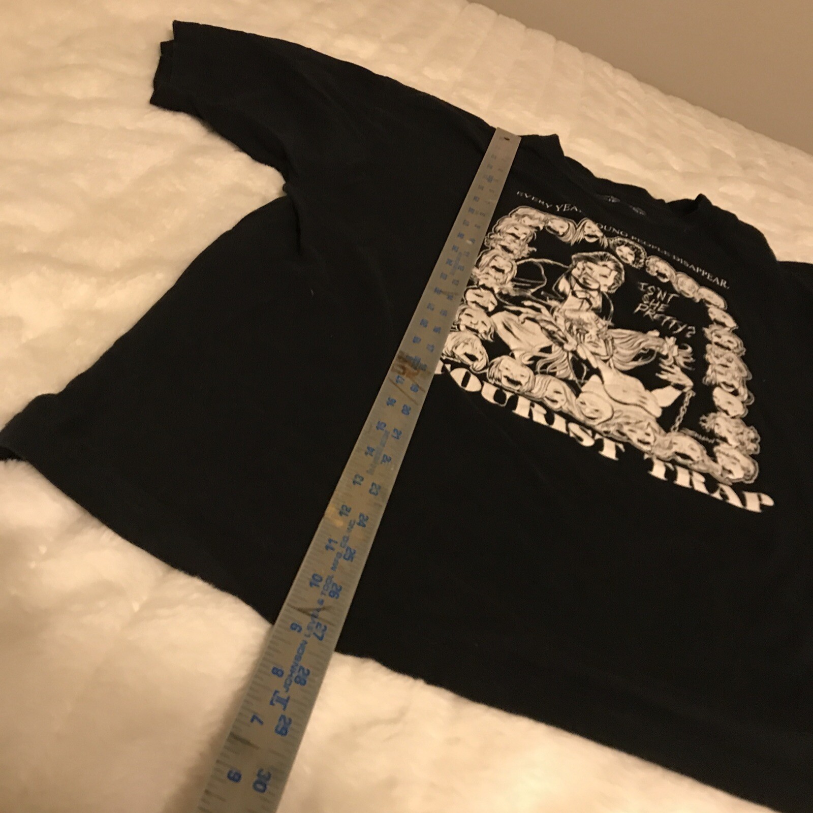 Tourist Trap The Graveyard Fright Rags RARE TShirt Horror Movie Promo