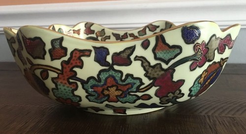 ANTIQUE ROYAL VIENNA FISCHER & MIEG GOLD ORNATE SQUARE BOWL C. 1853-1873 - Picture 5 of 10