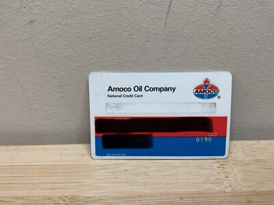 Amoco Oil Company credit card Expired 1990 - B39