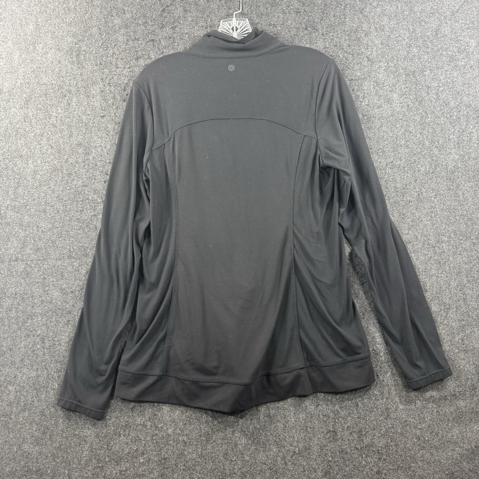 Athleta Intention Jacket Women's Medium Black Asy… - image 4