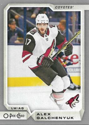 2018-19 O-Pee-Chee Update Silver #607 Alex Galchenyuk - Arizona Coyotes
