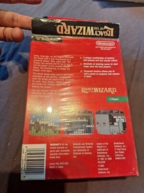 Legacy Of The Wizard Cib Nintendo Nes