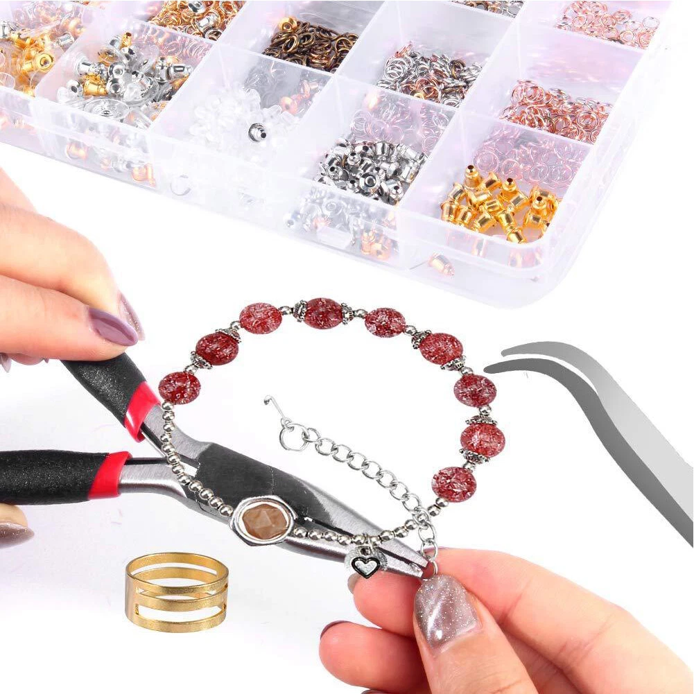 Metal jewellery making supplies clearance