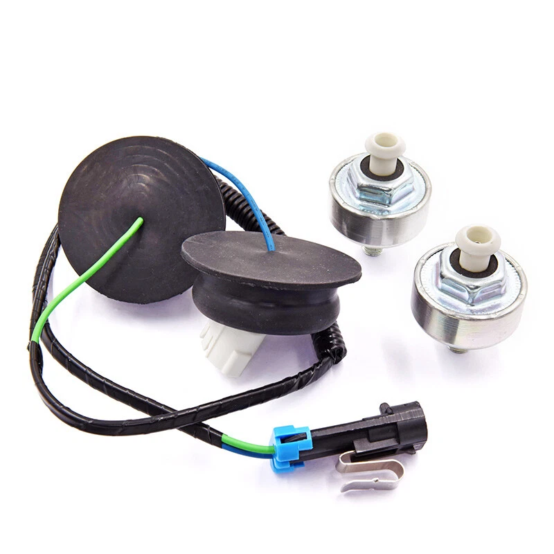 Sensor de golpe con arnés para Chevy GMC 1500 2500 Cadillac Hummer H2 4,8 L 12589867 Foto 4 de 4