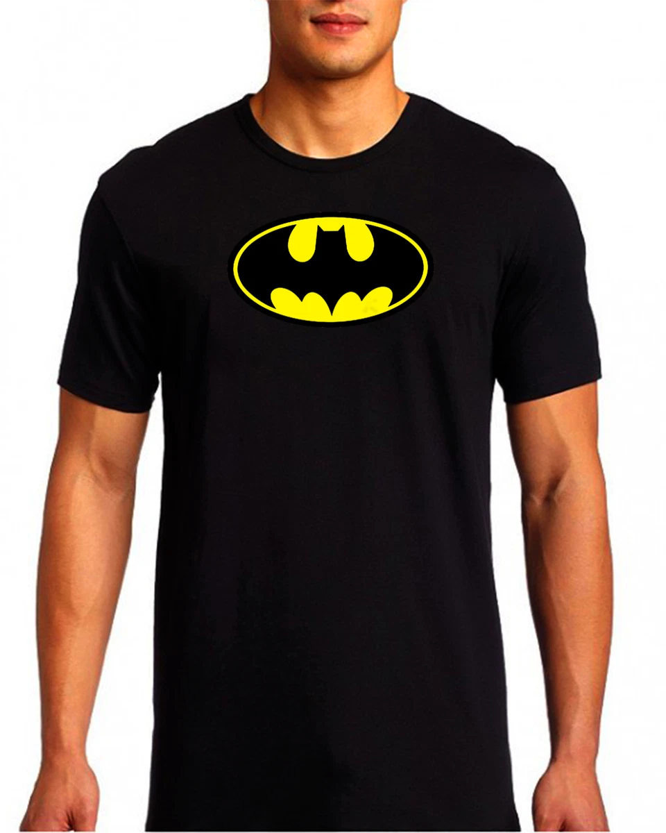 Batman classic logo shield durable vinyl awesome GRAPHIC T SHIRT