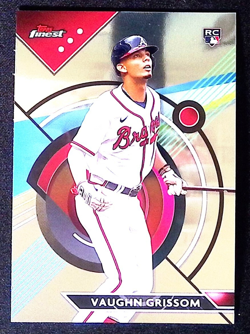 Vaughn Grissom - 2023 Topps Finest #88 - RC - Braves