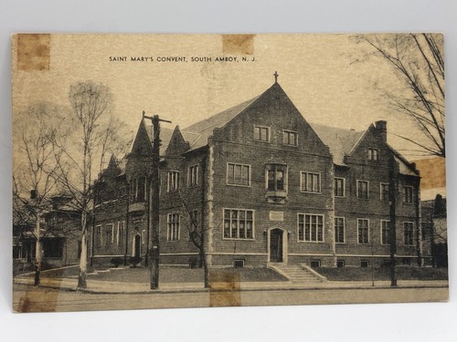 Postcard South Amboy New Jersey Saint Mary's Convent Unposted - 第 1/2 張圖片