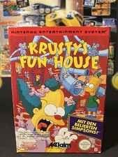 Thumbnail of ebay&reg; auction 266512441789 | NINTENDO NES || KRUSTYS FUN HOUSE IN OVP || GARANTIE & BLITZVERSAND ||