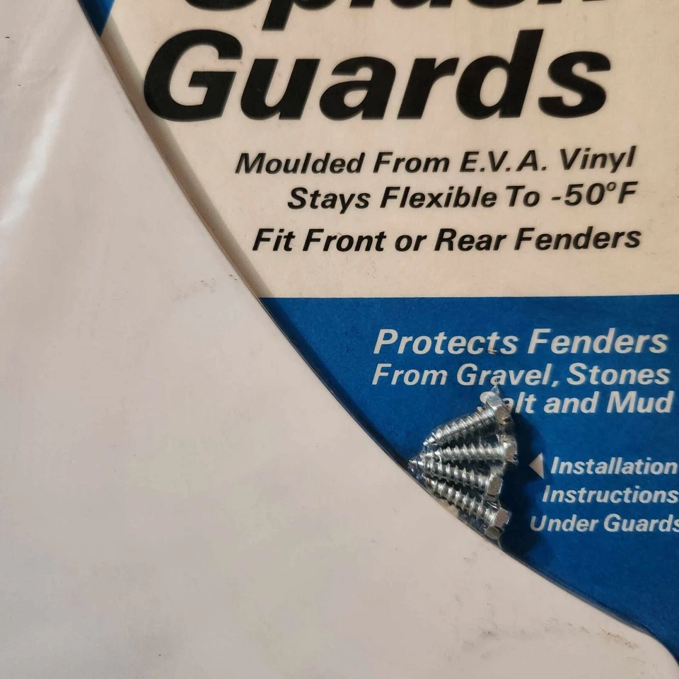 Protectores contra salpicaduras TRW Service Line personalizados "FORD" 7-1/4" X 12-5/8" - guardabarros Foto 3 de 3