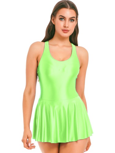 Vestido de golf de tenis brillante para mujer sin mangas cuerpo de carreras vestidos deportivos - Imagen 102 de 109
