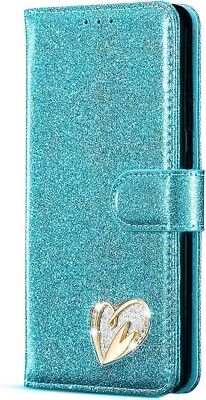 Bling Herz Leder Brieftasche Flip Case für Samsung S26 S26PLUS S256Ultra S25FE
