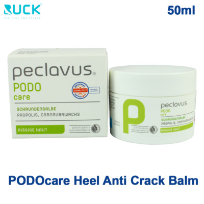 Peclavus PODOcare Heel Anti Crack Balm Skin Crack Fissures Propolis Extract 50ml