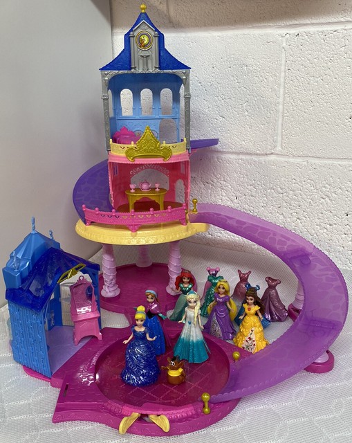 disney glitter glider castle