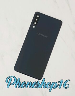 Original Samsung Galaxy A7 2018 SM-A750F Akkudeckel Deckel Backcover Schwarz B