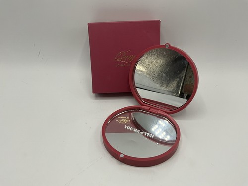 Luxy Your A Ten Compact Mirror Red - Picture 3 of 4