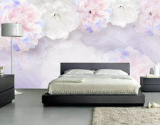 3D Purple Flower ZHU2906 Wallpaper Wall Mural...