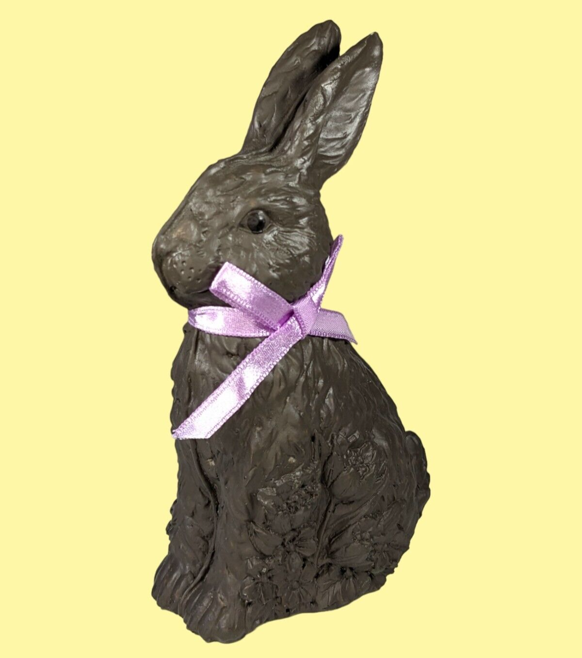 Longaberger Resin Chocolate Bunny for Easter (Not Candy) eBay