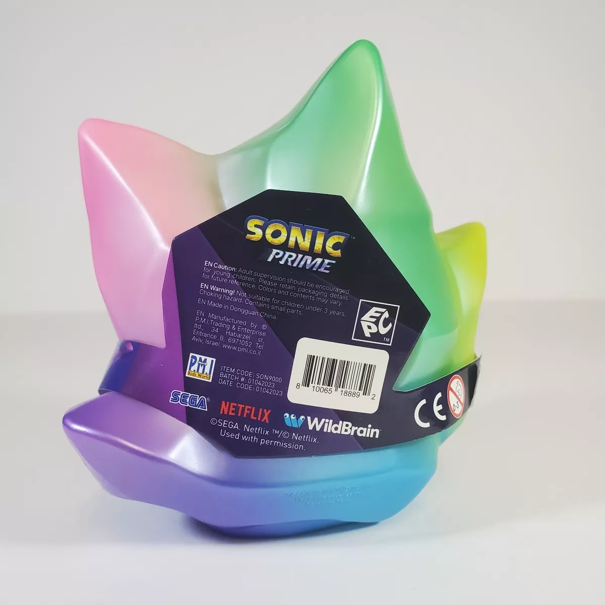 Sonic Prime Paradox Prism Capsule with Figure, Shard and Leaflet – 8 Styles