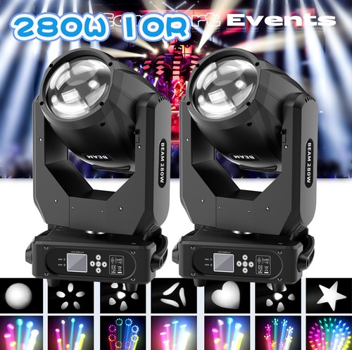 280W 10R Beam Sharpy Moving Head 17 Gobo Prisma Bühnenlicht DMX DJ Scheinwerfer - Afbeelding 23 van 29