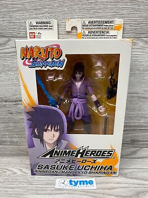  ANIME HEROES - Naruto - Sasuke Uchiha Rinnegan/Mangekyo  Sharingan Action Figure : Everything Else