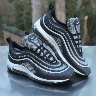 Nike Air Max 97 Ultra 17 Anthracite Mens Size 9.5 Black Custom