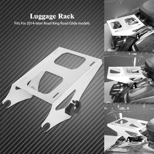 Two-up Tour Pack Trunk Mounting Rack Luggage Bracket For Harley Touring 14-25