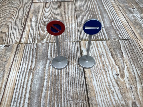 Dinky Toys Road Signs x 6 - Signalisation Set No 40 Reissued - Atlas Editions - Picture 7 of 14