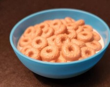 Learning Resources Blue Bowl of Cereal Pretend Play Kitchen Breakfast Food Toy