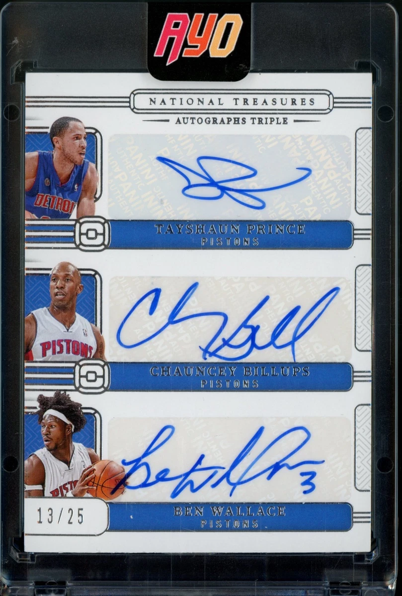 Ben Wallace Basketball Autographed Sports Trading Cards