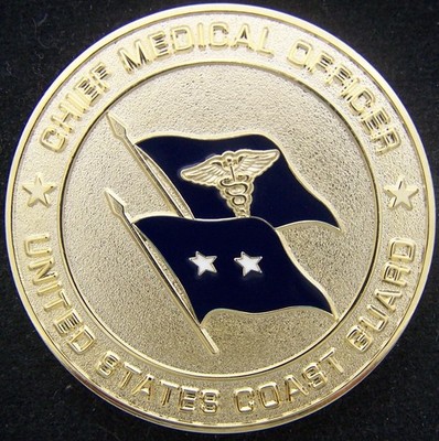 US Coast Guard USCG Chief Medical Officer Challenge Coin
