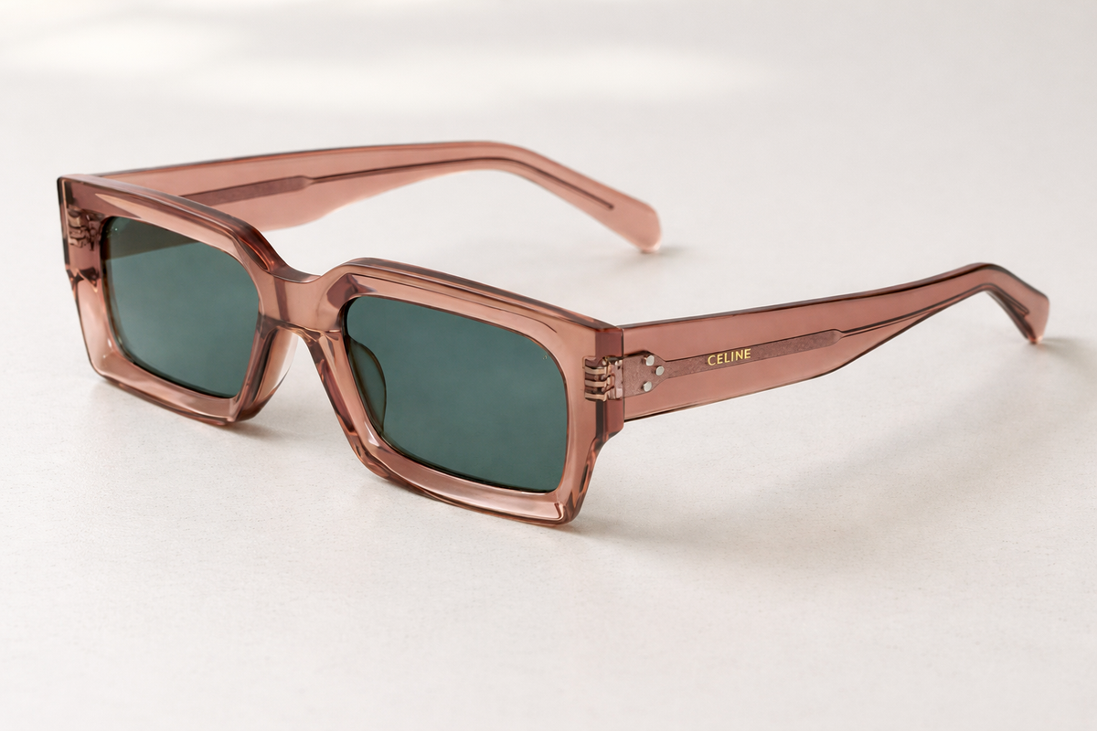 NEW CELINE CL40280U 74V SUNGLASSES PINK WOMEN EYEWEAR CELINE Celine Paris CL40280U CL 40280U 74V 54-20-145 Pink/blue  main image 3