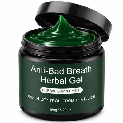 Herbal Gel Supplement Anti-Bad Breath Freshening Formula 1PCS Natural Mint