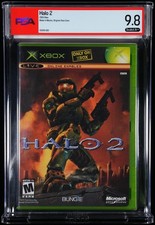 Halo 2 Microsoft Xbox Black Label sigillato in fabbrica nuovo PSA 9.8 A++ grado WATA