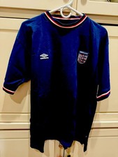 Vintage Umbro England National Team Navy T-Shirt Men’s Size XL