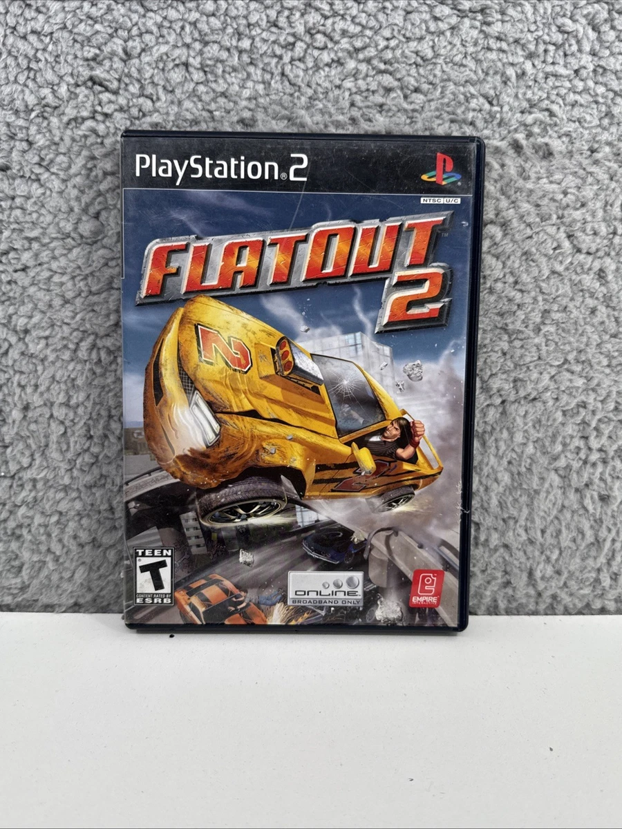 FlatOut Sur PlayStation 2 – Édition FR PAL Complète Avec Manuel – Empire Interactive