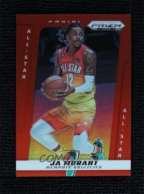 2024-25 Panini Prizm Deca All-Star Red Prizm 65/199 Ja Morant #268 13qb