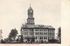MN~MINNESOTA~LE SUEUR~LE SUEUR COUNTY COURT HOUSE~BURNETT PHOTO~C.1910