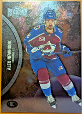 2021-22 Skybox Metal Universe #180 Alex Newhook Rookie