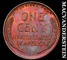1945 Lincoln Wheat Cent - Choice Gem Brilliant Unc  Color  No Reserve  #i6959