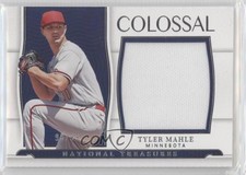 2022 Panini National Treasures Colossal Materials 96/99 Tyler Mahle #CLM-TM 0u2r