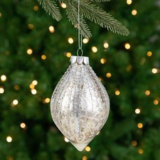 Northlight 5-Inch Gold Mercury Glass Finial Christmas Ornament